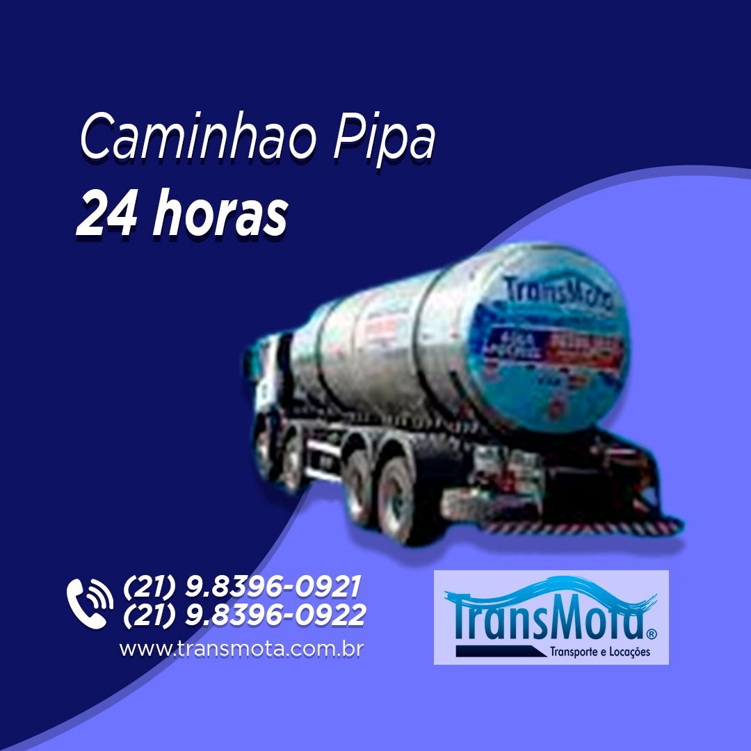 caminhao pipa 24h