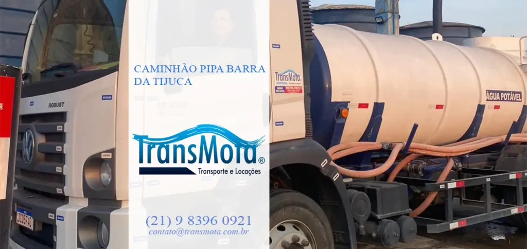 Caminhão Pipa Barra da Tijuca