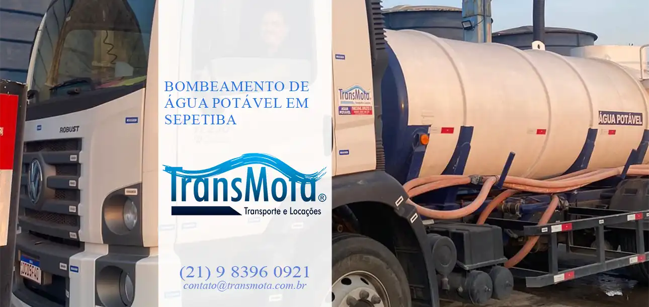 Bombeamento de Água Potável em Sepetiba
